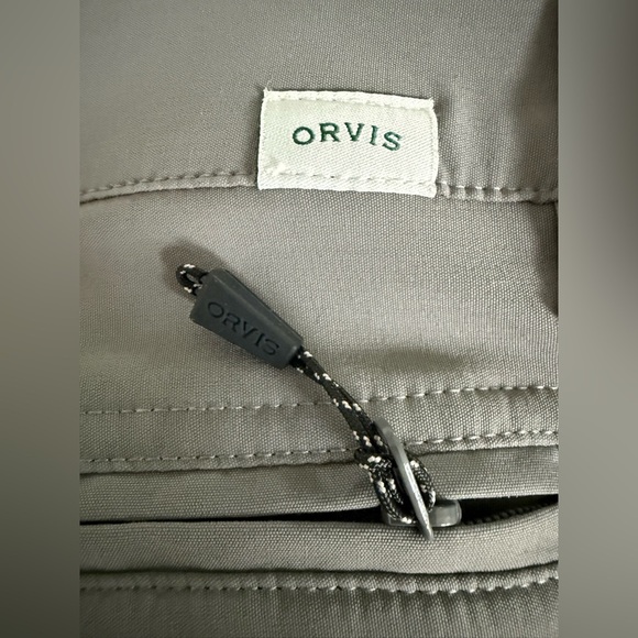 EUC 🔥 Orvis Men’s 38x30 Gray Performance Tech Pants Stretch Water Repellent - Picture 6 of 13